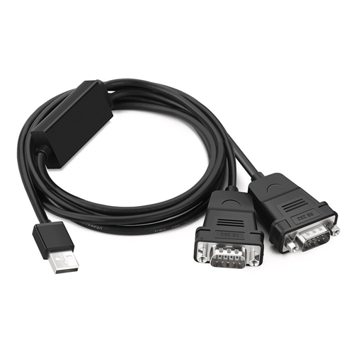 Ugreen USB 2.0 to Dual serial RS232 Adapter Cable 30769 GK