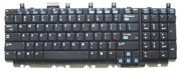 HP-COMPAQ-Keyboard DV8000