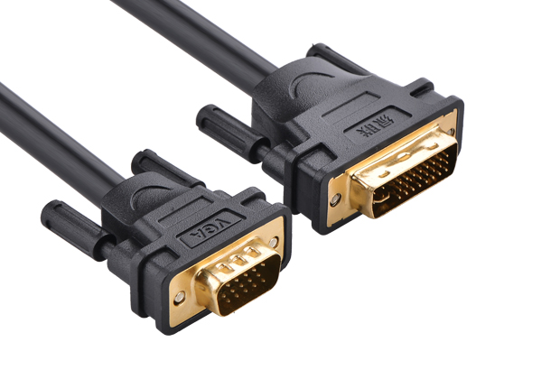 Ugreen DVI(24+5) male to VGA male cable 1M 30741 GK