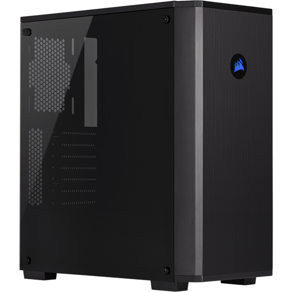 Case Carbide Series 175R RGB Tempered Glass Mid-Tower ATX Gaming — Black (CC-9011171-WW) _919KT