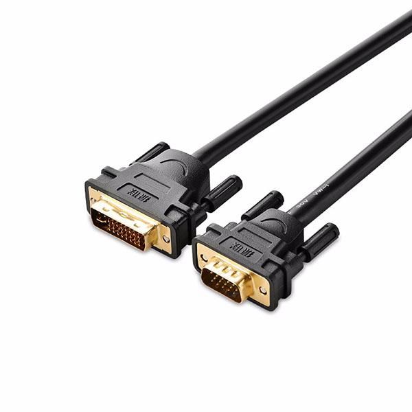 Ugreen DVI(24+5) male to VGA male cable 2M 11677 GK