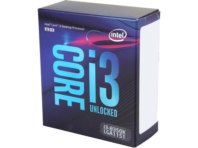 Intel&#174; Core™ i3 _ 8350K Processor (8M Cache, 4.00 GHz) Socket 1151v2 Coffee Lake