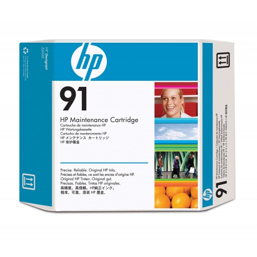 Mực In Phun HP 91 Maintenance Cartridge used with the  DesignJet Z6100 photo printers C9518A 618EL