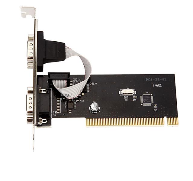 Card chuyển PCI to 2 RS232 (Com DB9) DIEWU HK