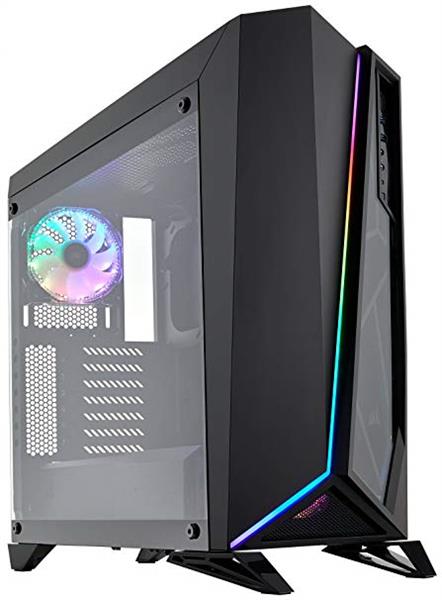 Case Corsair Carbide Series SPEC OMEGA RGB Mid Tower Tempered Glass Gaming — Black (CC-9011140-WW) _1118KT