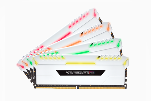 Ram PC Corsair Vengeance RGB 16GB (2x8GB) DDR4 3600MHz C18 White (CMR16GX4M2C3600C18W) _1118KT