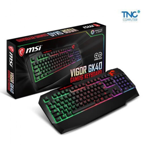 MSI Vigor GK40 Wired RGB Gaming Keyboard (518EL)