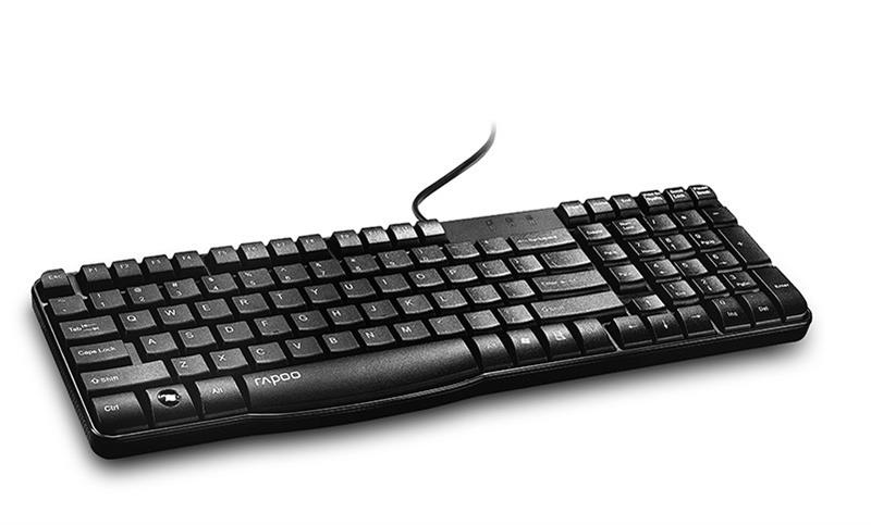 Keyboard Rapoo N2400 (10703) USB_ Black _16041WD