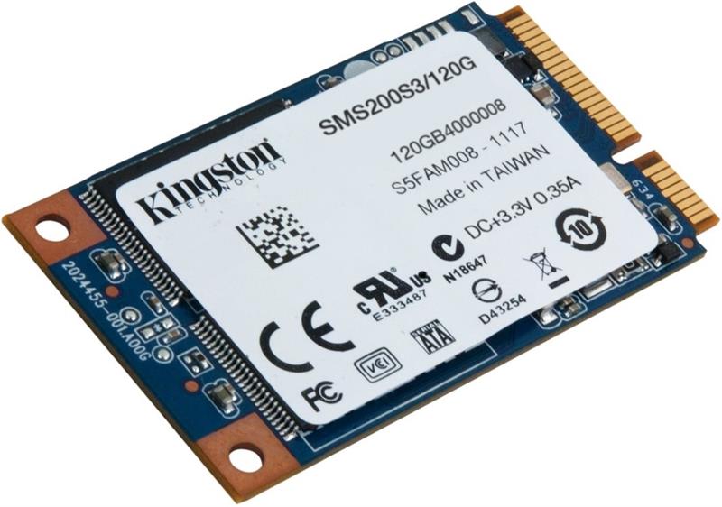 Kingston SSD Now mS200 120GB  mSATA - SMS200S3/120G 