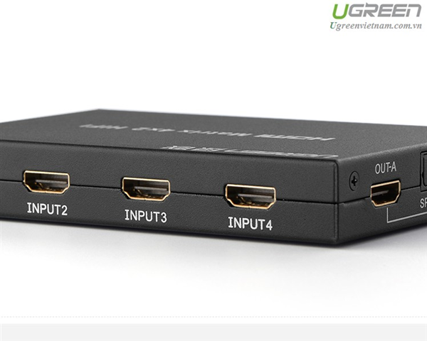 HDMI Splitter 4*2 support 1080P &amp; 3D Ugreen 40216 GK