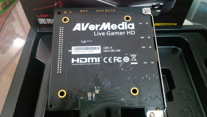 Card ghi h&#236;nh HDMI AverMedia C985 Lite / GL510E chuẩn PCI-E HK