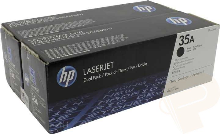 Mực In HP 35A Black Original LaserJet Toner Cartridge (Dual Pack) CB435AD 618EL