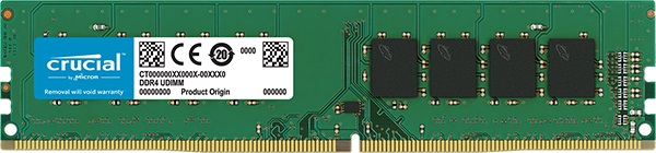 RAM PC Crucial 4Gb DDR4 Bus 2400Mhz (CT4G4DFS824A)