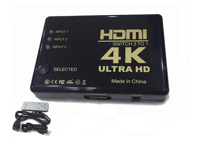 SWITCH HDMI 3-1 4K ULTRA HD 3D 318HP