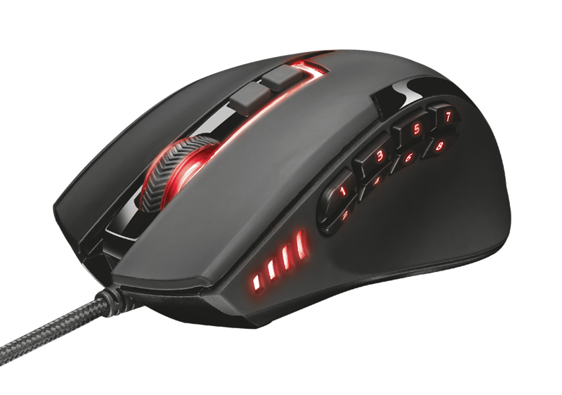  TRUST GXT 164 SIKANDA MMO MOUSE 21726 618MC