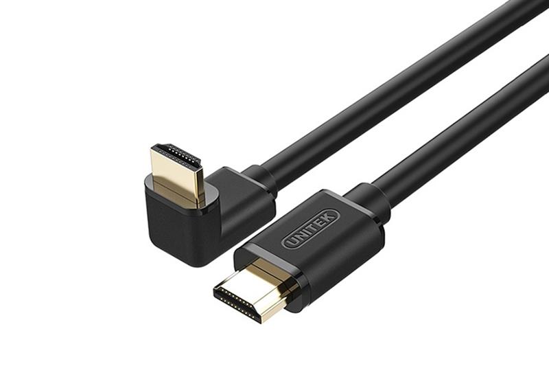 C&#193;P HDMI 1.4/4K - 1.5M ĐẦU CONG UNITEK (Y-C 1007) 318HP