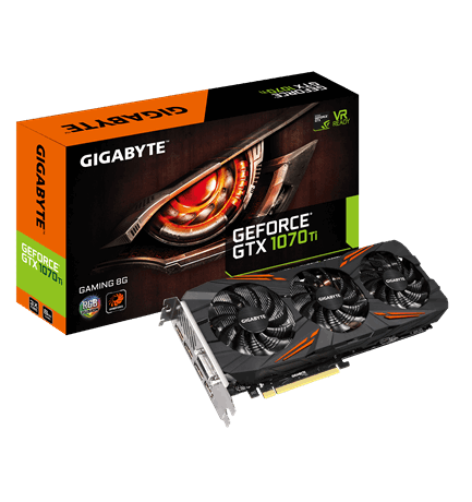 VGA Gigabyte GeForce&#174; GTX 1070Ti Gaming 8GB GDDR5 (N107TGAMING-8GD) 618S