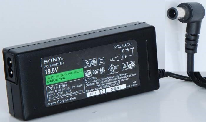 AC Adapter SONY 19.5V-3.9A  (D&#249;ng Cho C&#225;c D&#242;ng W series, Y series, S series, Z series, B series, E series, EE series, C series, F series)