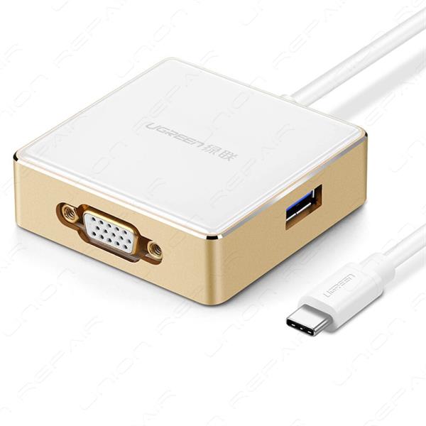 Ugreen USB-C to VGA Multiport Adapter 15cm 30442 GK