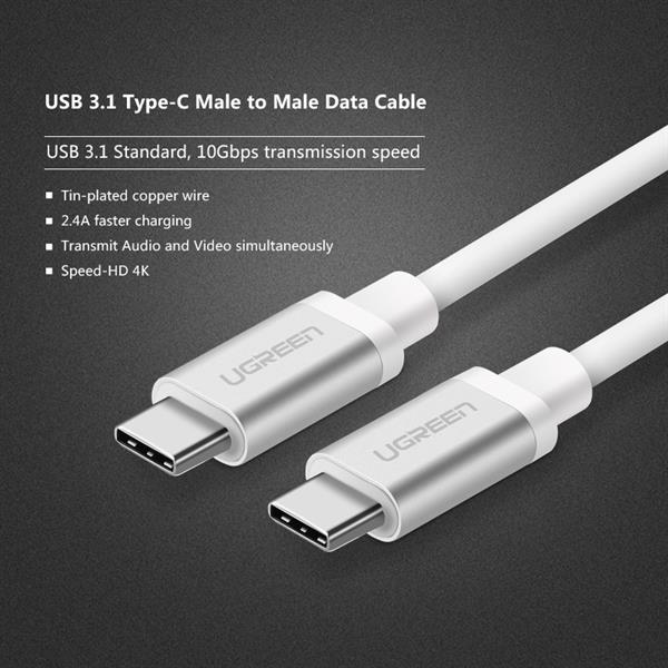 Ugreen USB-C 3.1 Data Cable 1M 10681 GK