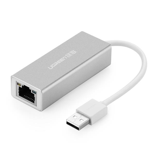 USB 2.0 to LAN 10/100 Mbps Network Adapter--Aluminum Case Ugreen (20257) GK