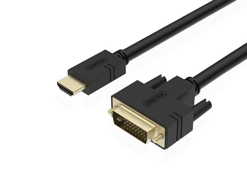 C&#193;P HDMI -&gt; DVI 24+1 UNITEK 1.5M (Y-C 217A) 318HP