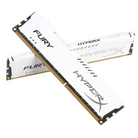 RAM PC Kingston 4G 1600MHZ DDR3 CL10 Dimm HyperX Fury White-HX316C10FW/4 