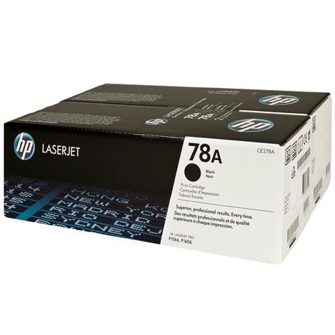 Mực In HP 78A Black Original LaserJet Toner Cartridge (Dual Pack) CE278AD 618EL