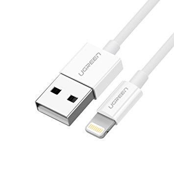 MFI Lightning to USB Cable Aluminum case + Braid 0.5M UGREEN GK