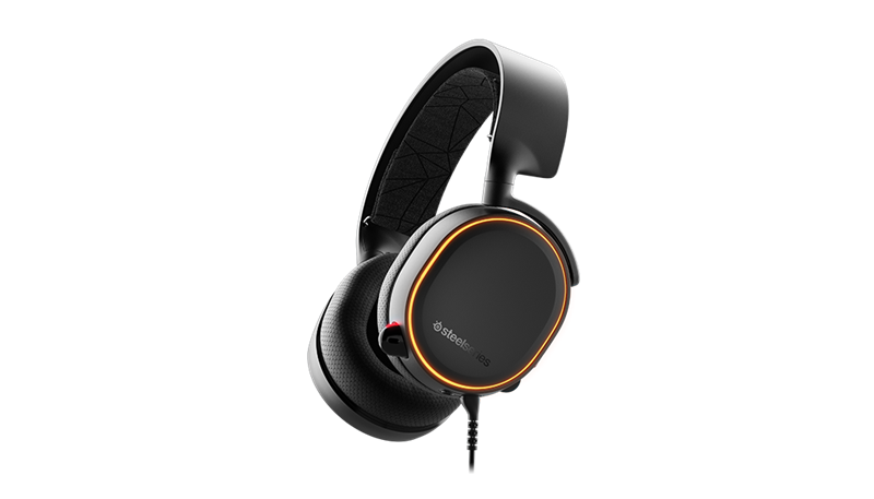 SteelSeries Arctis 5 - 7.1 Surround RGB Gaming Headset | Black/ White (61504/ 61507) _919KT