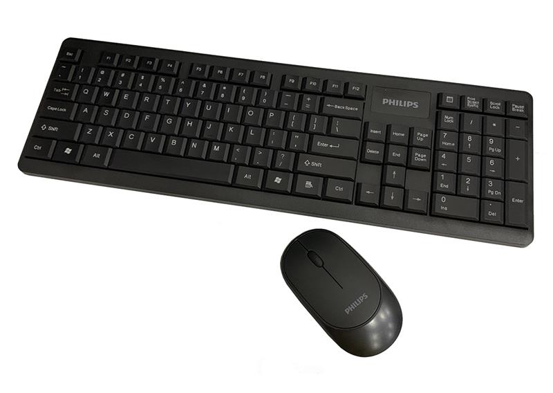 KEYBOARD MOUSE WIRELESS PHILIPS SPT6314