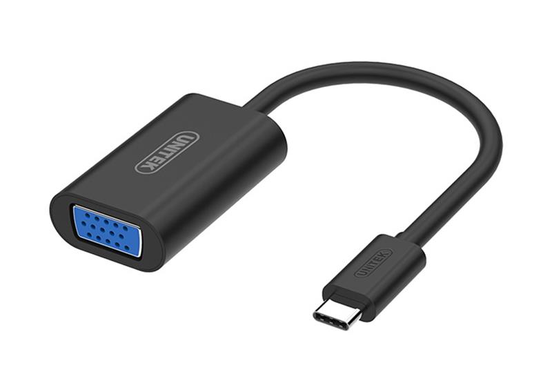 CÁP TYPE C -> VGA UNITEK (Y-6318BK) 318HP