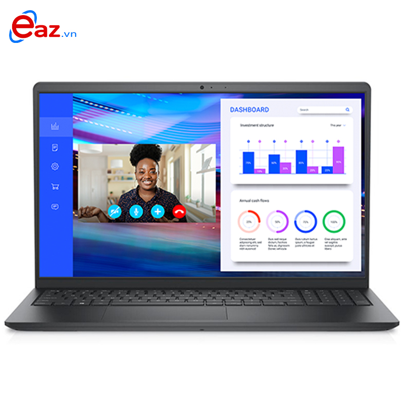 Laptop Vostro 3525 (P112F006ABL) | AMD Ryzen 5 5625U | 8GB | 512GB | 15.6&quot; FHD | VGA Radeon RX Vega 7 | Win 11- Office | 0522S