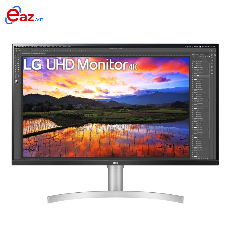 M&#224;n h&#236;nh LCD LG 32UN650-W.ATV | 31.5&quot; 4K UHD IPS | HDR | 95% DCI-P3 | Free Sync | HDMI | DP | Speaker