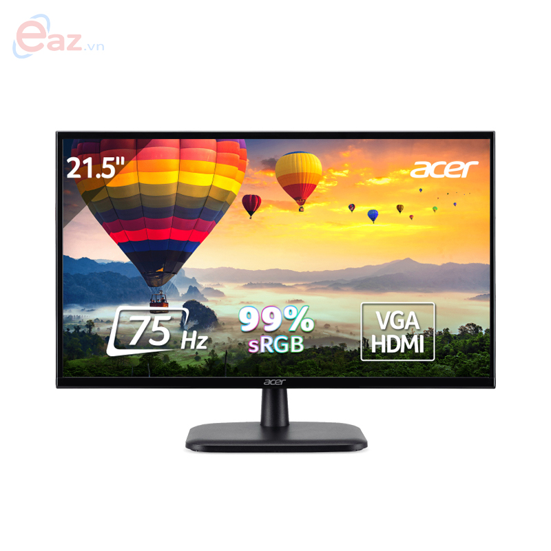 M&#224;n h&#236;nh LCD ACER EK221Q H (UM.WE1SV.H01) | 1920 x 1080 | VA | 100Hz | FreeSync | Speaker | VGA | HDMI | 0523D