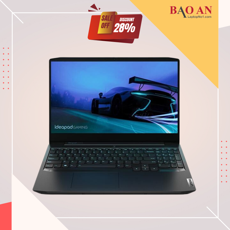 LENOVO IdeaPad Gaming 3 15IHU6 (82K100KLVN) | Intel&#174; Tiger Lake Core™ i5 _ 11300H | 8GB | 512GB SSD PCIe | GeForce&#174; RTX 3050Ti with 4GB GDDR6 | 15.6 inch Full HD IPS 120Hz | Win 11 | LED KEY RGB | 0323D