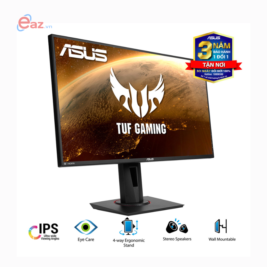 LCD Asus VG279QR | 27 inch FHD IPS 165Hz 300 Nits | HDMI | DispplayPorrt | Audio | Gsync | 1123S