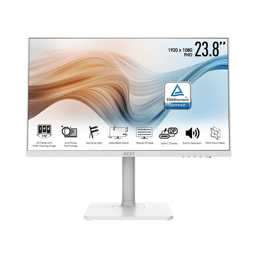 M&#224;n H&#236;nh MSI Modern MD241P (MOMS404)| 23.8 Inch FHD| 75Hz | IPS| HDMI + USB| 3Yrs| 1223