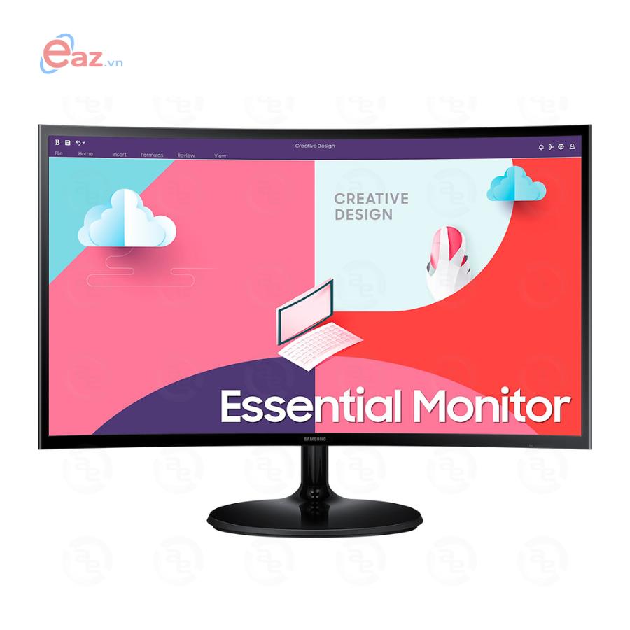 M&#224;n h&#236;nh Cong SAMSUNG LS24C360EAEXXV | 23.8 inch - VA - FHD - 75Hz | HDMI | VGA | FreeSync