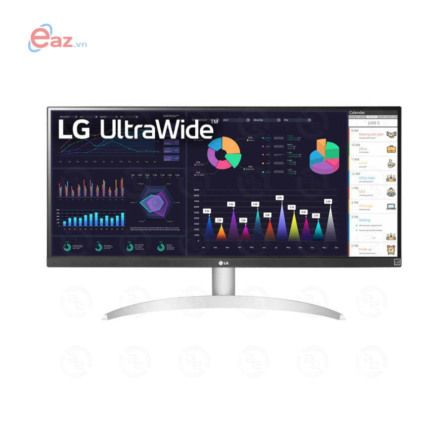 M&#224;n H&#236;nh LG UltraWide 29WQ600-W | 29.0 inch - UWHD - IPS - 100Hz - HDR | HDMI | DP | USB | Speaker | FreeSync