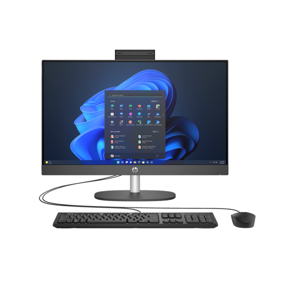 M&#225;y t&#237;nh để b&#224;n All in one HP ProOne 240 G10 8W8K1PA / 9H0B2PT| Intel Core i5-1335U | 8GB | 512GB | Intel Iris Xe | 23.8 inch FHD | Win 11 | Đen| 0424D