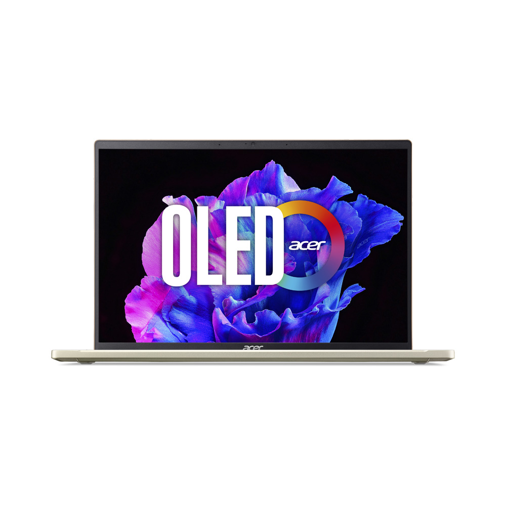 Laptop Acer Swift Go SFG14-71-513F NX.KPZSV.003 | Core i5-13500H | 16GB | 512GB | Intel Iris Xe | 14 inch OLED 2.8k | Win 11 | Sunshiny Gold| 0524