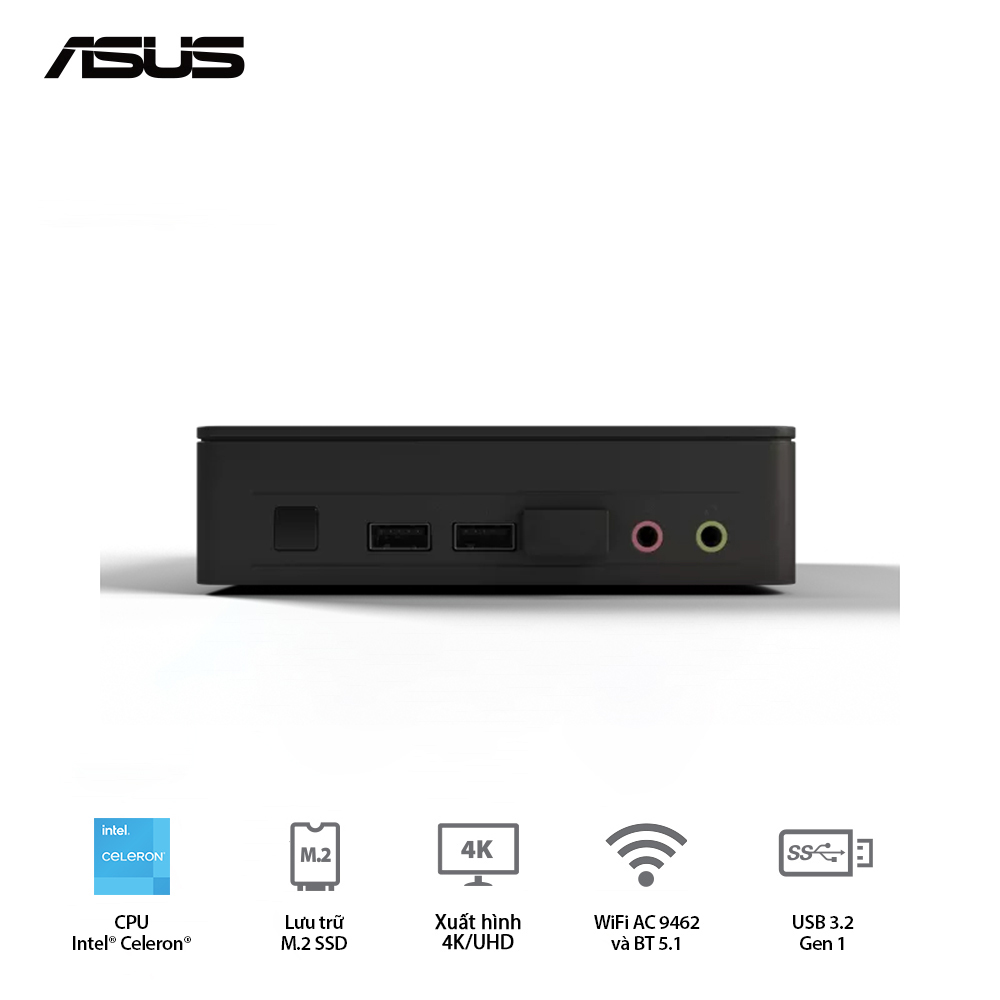 M&#193;Y T&#205;NH MINI PC KIT ASUS INTEL NUC11ATK MB3100 | CELERON N5105 | BNUC11ATKC40000 | 0624
