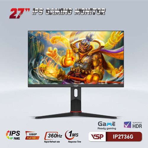M&#224;n h&#236;nh VSP IP2736G | 27 inch | FHD | IPS | 360Hz | 1ms | 0425