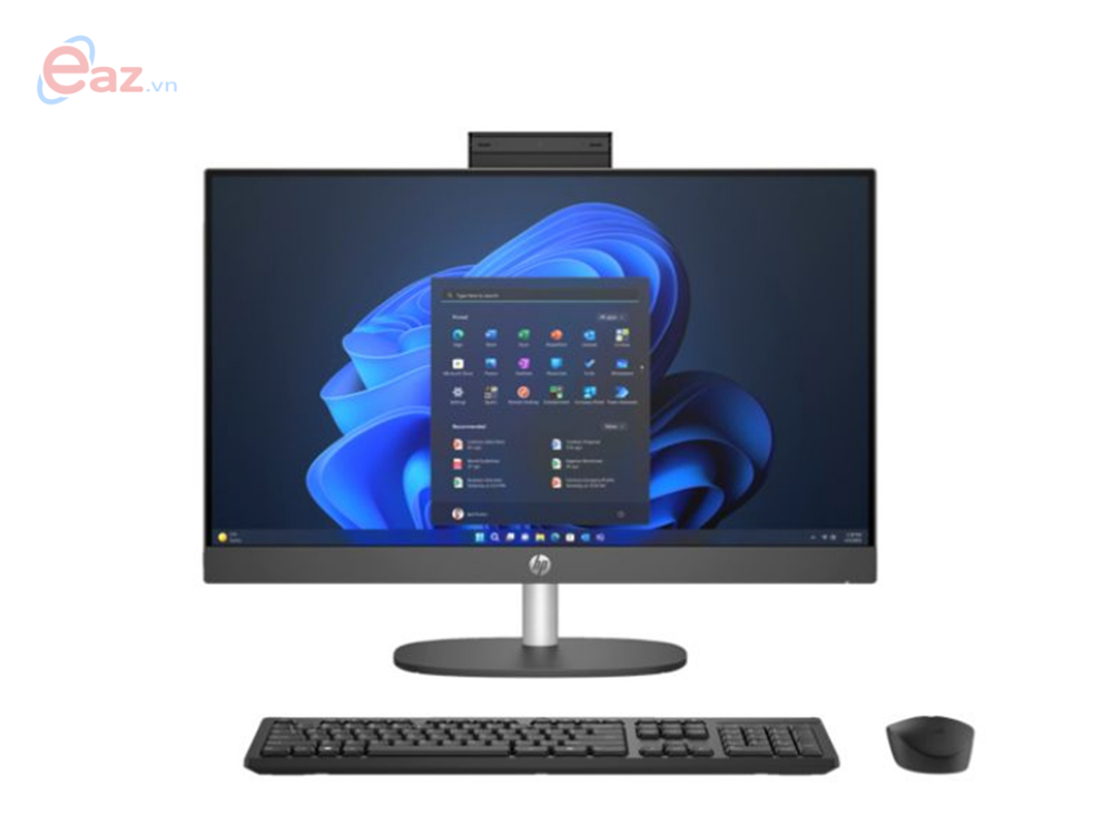 Máy tính để bàn HP AIO ProOne 240 G10- C03PLAT | Intel Core i3-N300 | 8GB | 512GB | 23.8FHD IPS | WL | BT | KB | M | W11SL | 0725