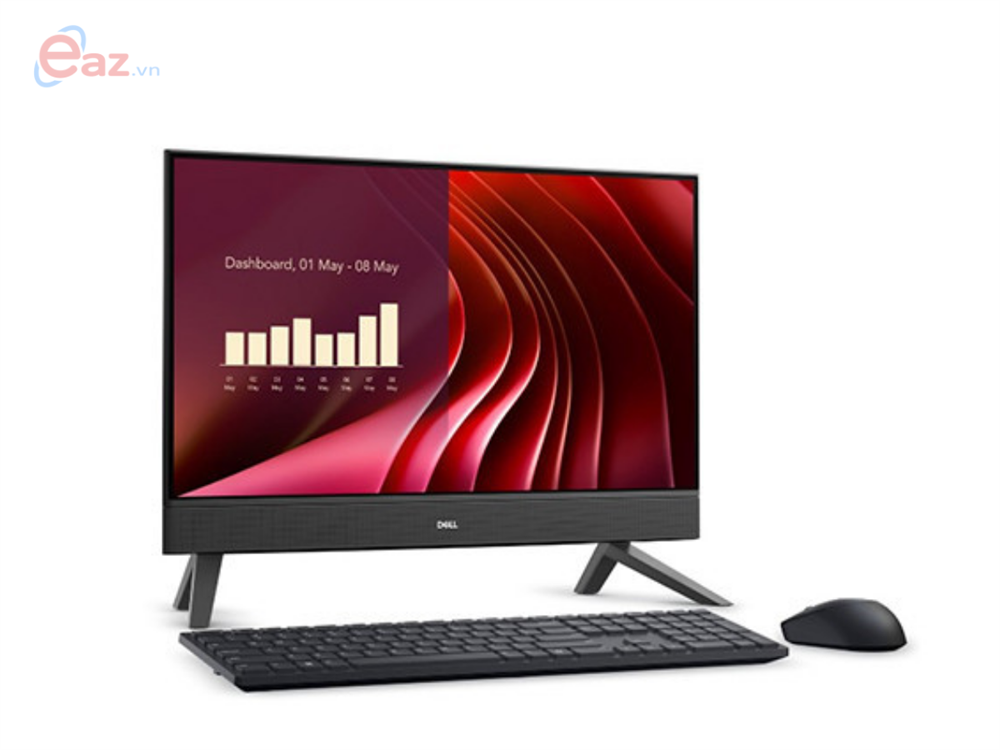 M&#225;y t&#237;nh b&#224;n All in One Dell EC24250 DR93T51 | i5-1334U(10*3.4) | 16GB | 1TSSD | 23.8FHD | Camera | SP | BT/KB/M | W11SL+OFFICE2024 | ĐEN | 1yr | 0925