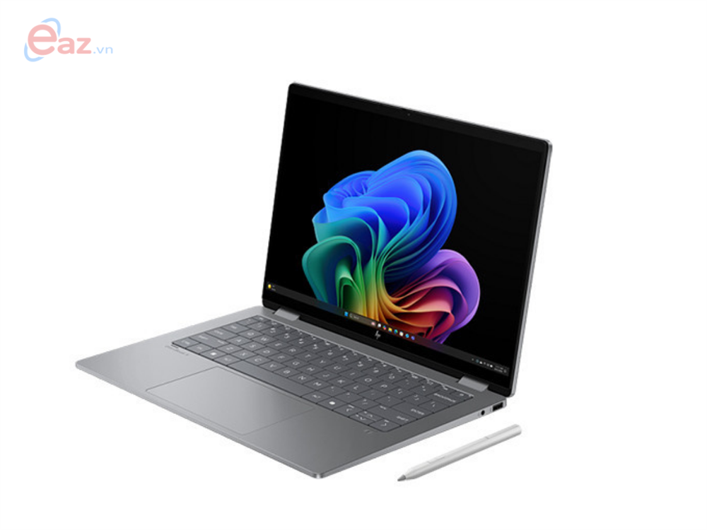 Laptop HP OmniBook X Flip 14-fk0082AU BZ7N8PA | Ryzen™ AI 7 350 | 32GB | 1TB | AMD Radeon™ 860M | 14 inch 2K | Cảm ứng | Win 11 | Office | Bạc | 1025