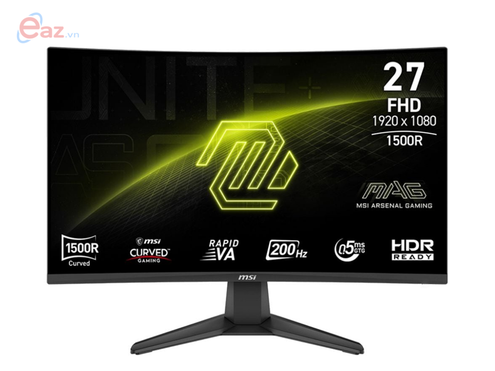 Màn hình Msi MAG 276CF E20 27" (FHD 1920 x 1080/ Rapid VA/ 200Hz/ 0.5 ms) | 0625