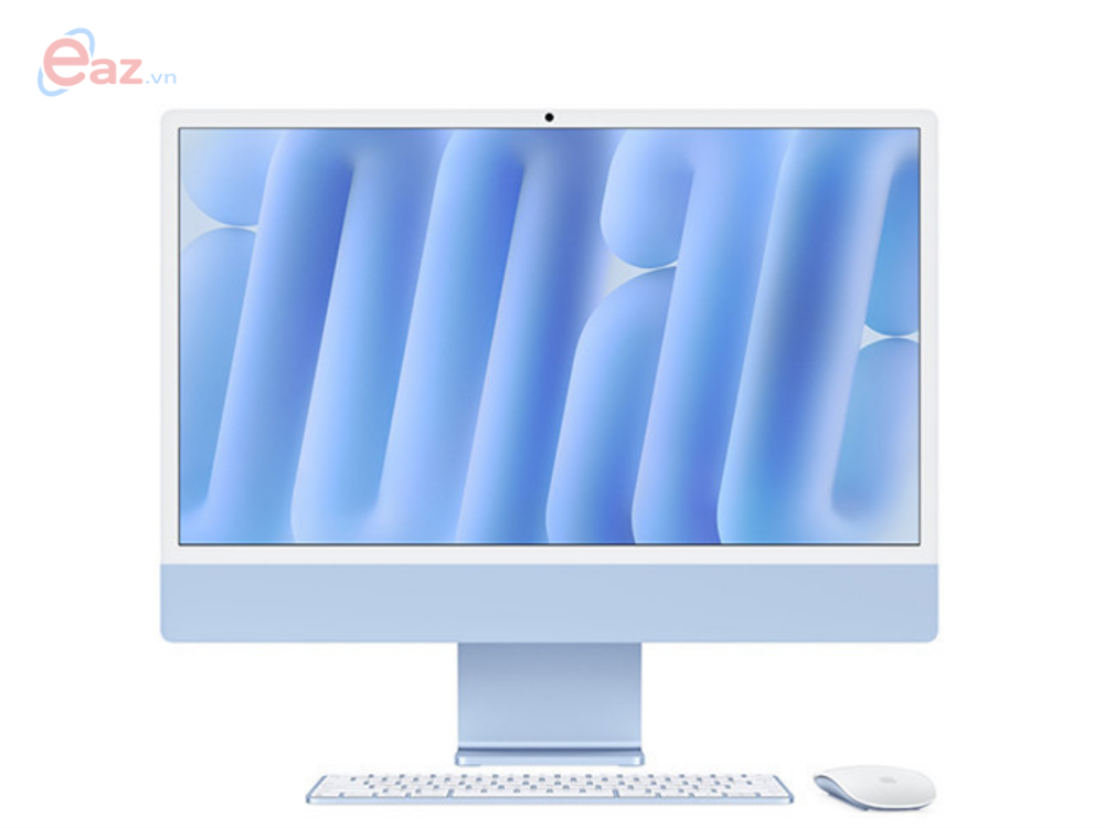 Máy tính AIO Apple IMAC M4 MWUV3SA/A | 10 Core CPU | 10 core GPU | 16GB | 512GB SSD | 24inch | Silver | 0526