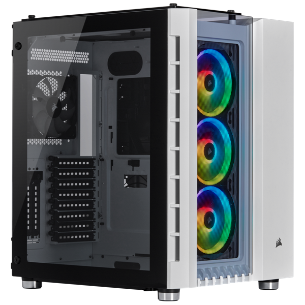 Crystal Series 680X RGB ATX High Airflow Tempered Glass Smart Case — White (CC-9011169-WW) _919KT